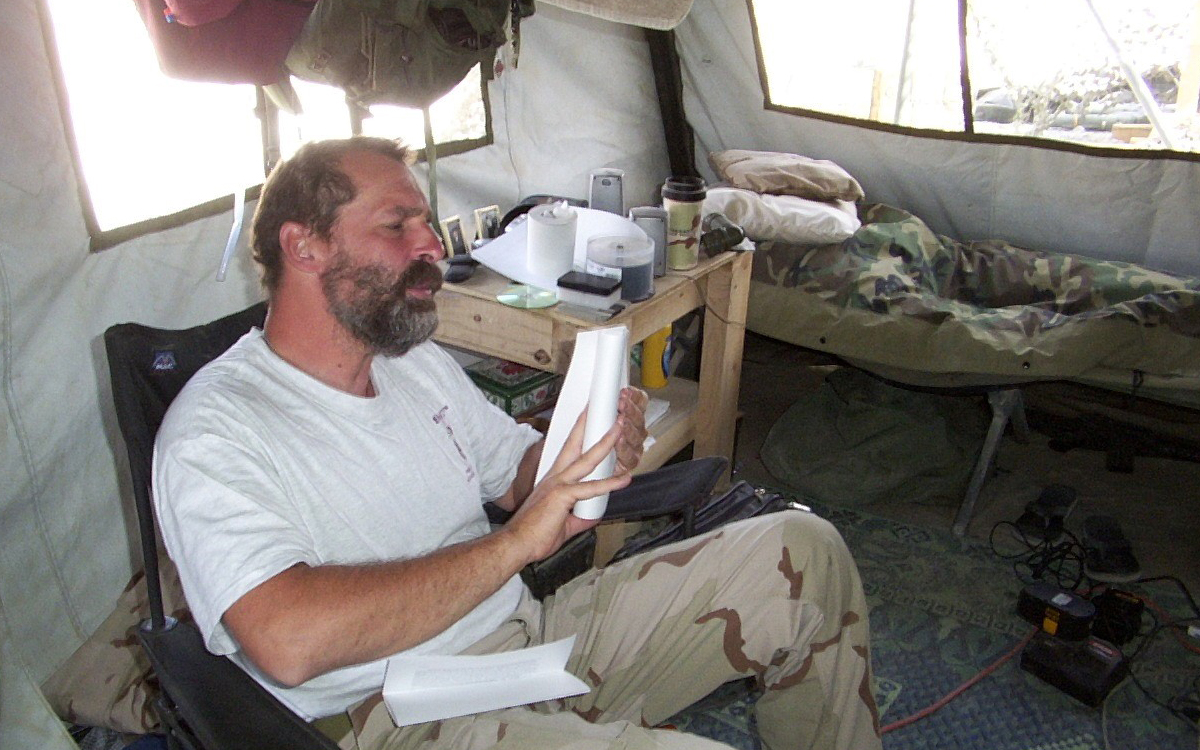 Robert McAllister MD - Inside Tent