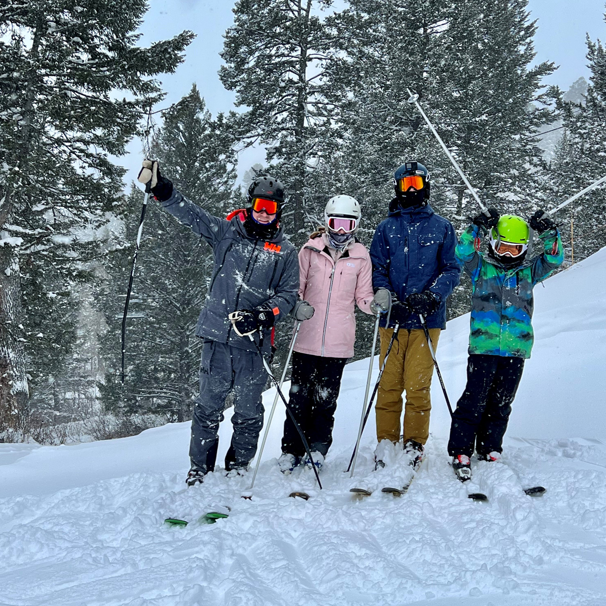 Randall J. Risinger MD Skiing